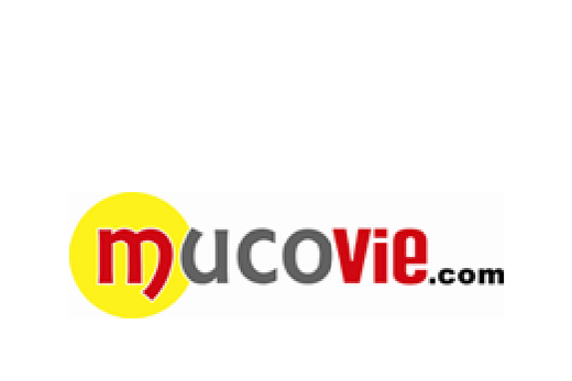 Logo "mucovie.com" en couleurs distinctes, mettant en valeur une identité visuelle professionnelle.