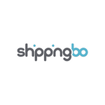 Logo "shppngbo" typographie grise, accents bleus sur "b", "o" et points au-dessus des deux "p".